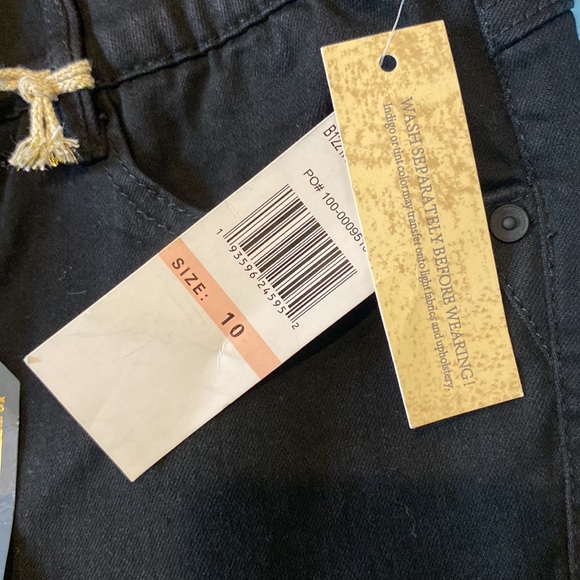 Democracy Absolution Itty Bitty Boot Black Jeans  SZ 4 TALL NEW - Picture 8 of 11